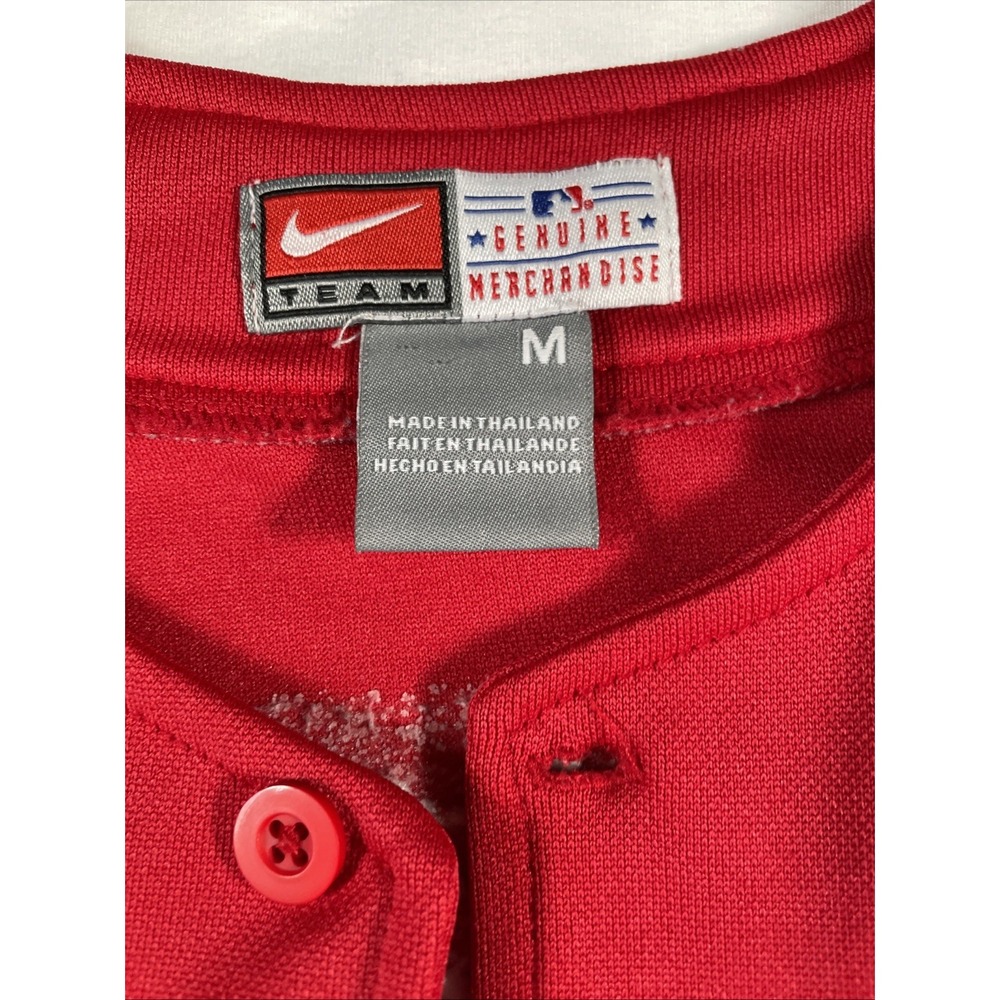 Nike Baseball Jersey Kids Medium Red St. Louis Cardinals Albert Pujols 5 MLB - Picture 3 of 14